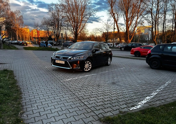 Lexus CT cena 52900 przebieg: 153000, rok produkcji 2012 z Kraków małe 379